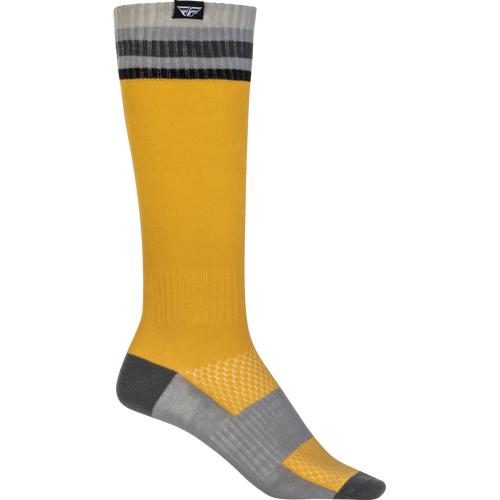 FLY 2023 MX Yellow Youth Thin Socks