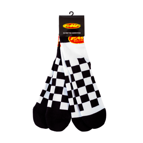 FMF Racing Checkers Socks (2 Pack)