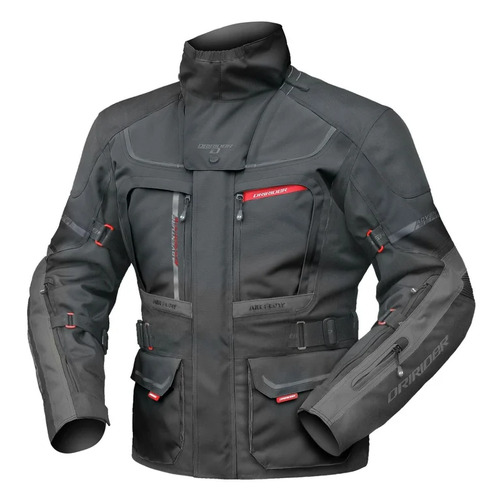 DriRider Vortex Adventure 2 All Season Black Textile Jacket [Size:SM]