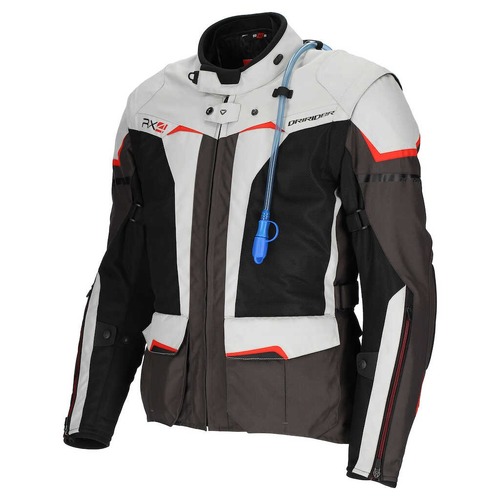 DriRider RX4 Grey/Black/Red Jacket [Size:XS]