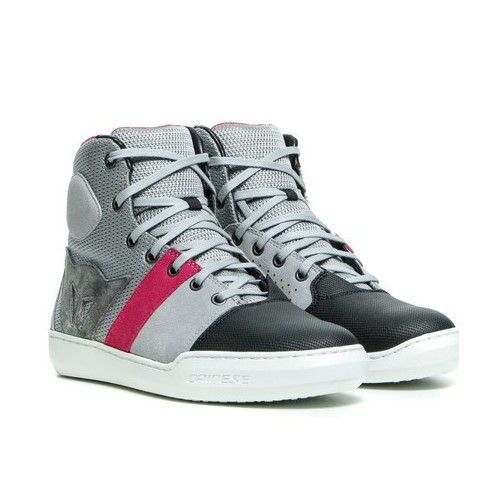 Dainese York Air Lady Light Grey/Coral Womens Shoes [Size:37]