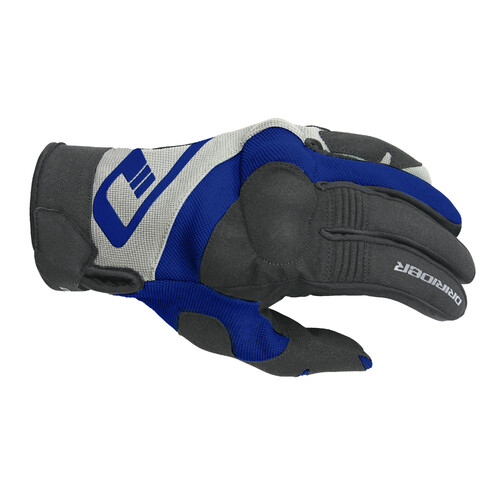 DriRider RX Adventure Black/Blue Gloves [Size:XS]