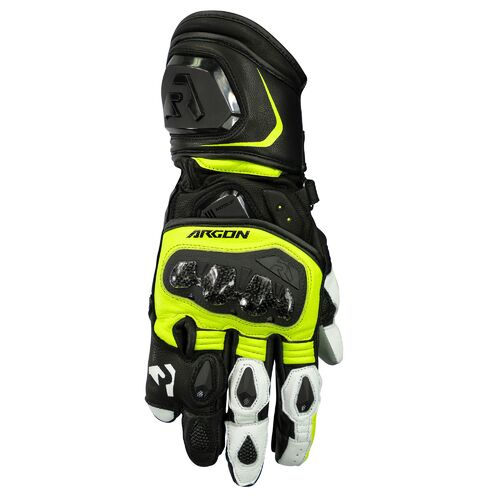 Argon Mission Black/White/Yellow Gloves [Size:MD]