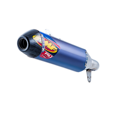 FMF Racing Factory 4.1 RCT Blue Anodized Titanium Slip-On Muffler w/Carbon End Cap for Honda TRX450R 04-14