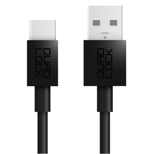 Quad Lock USB-A to USB-C Cable (20cm for Charger)