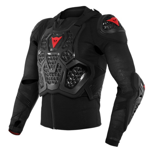 Dainese MX2 Ebony/Black Safety Jacket [Size:SM]