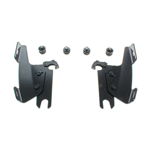 Memphis Shades MEM-MEB2071 Black Batwing Fairing Trigger-Lock Mounting Hardware for Indian Cruiser Chief Bobber/Chief Bobber Dark Horse 22-Up