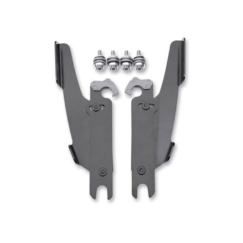 Memphis Shades MEM-MEK1914 Black Batwing Fairing Trigger-Lock Mounting Hardware for Road King/Road King Classic 94-Up