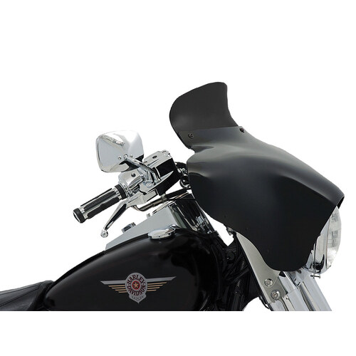 Memphis Shades MEM-MEP84010 Spolier Windshield for Memphis Shades Batwing Fairing 5" High Dark Black