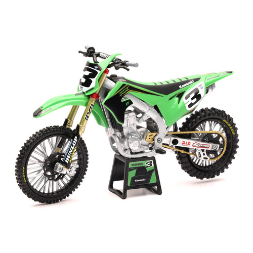 Maisto 1:12 Scale Eli Tomac Kawasaki Racing 2019 Diecast Model