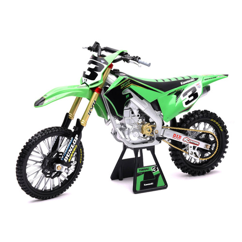 Maisto 1:6 Scale Eli Tomac Kawasaki Racing 2019 Diecast Model