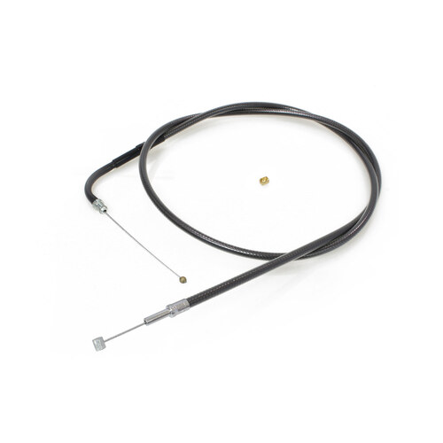 Magnum Shielding MS-43215 Black Pearl 44-1/2" Throttle Cable for Big Twin 96-17