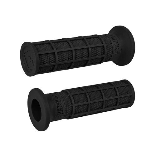 Odi ODI-V02FWB Hart-Luck Full Waffle 1" Handgrips Black