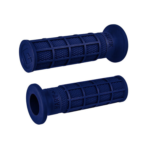 Odi ODI-V02FWDU Hart-Luck Full Waffle 1" Handgrips Dark Blue