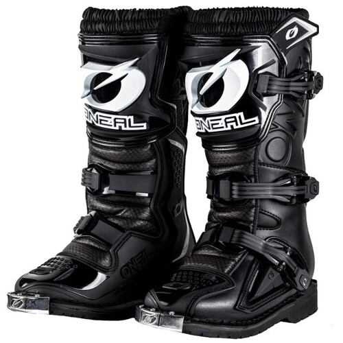 Oneal 2024 Rider Pro Black Youth Boots [Size:3]