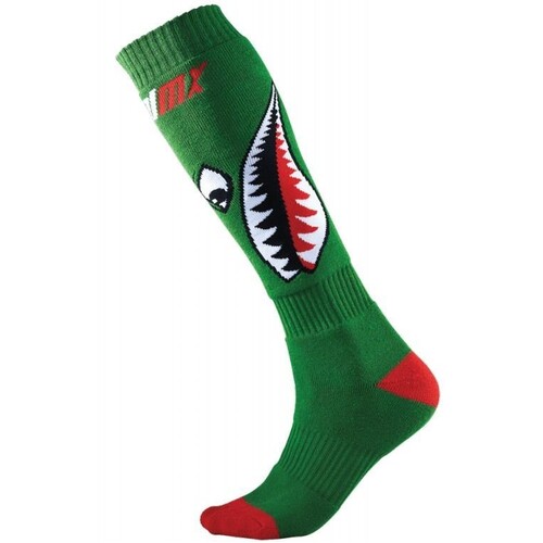 Oneal 2023 Pro MX Bomber Green Socks