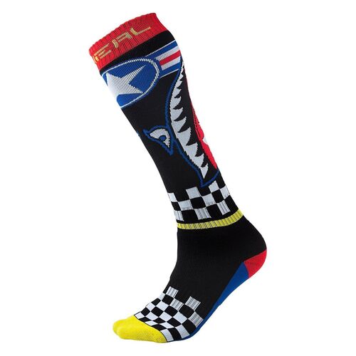 Oneal 2023 Pro MX Wingman Black Socks