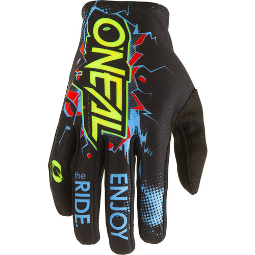 Oneal 2023 Matrix Villain Black Gloves [Size:MD]