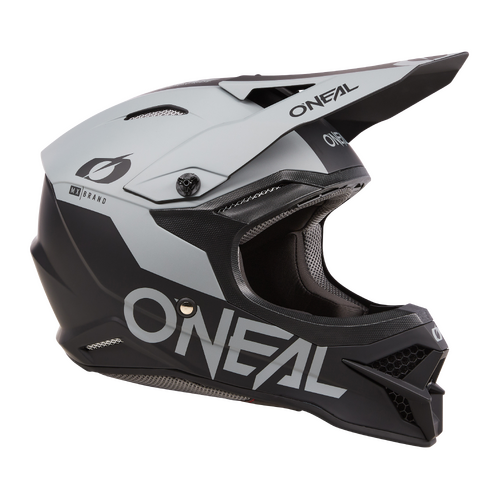 Oneal 2024 3 SRS Solid V.24 Black/Cement Helmet [Size:XS]