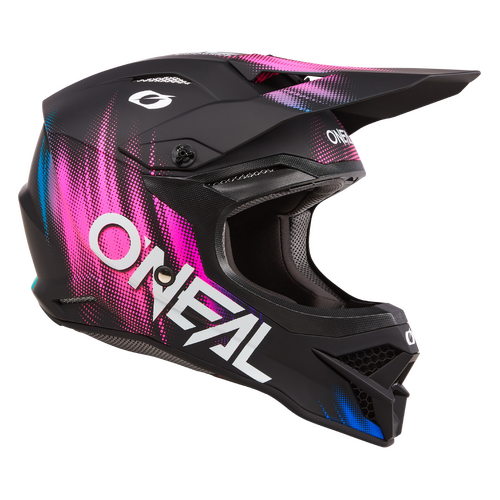 Oneal 2024 3 SRS Voltage V.24 Black/Pink Helmet [Size:XS]