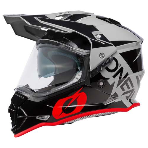 Oneal 2024 Sierra II R V.23 Grey/Black/Red Helmet [Size:SM]