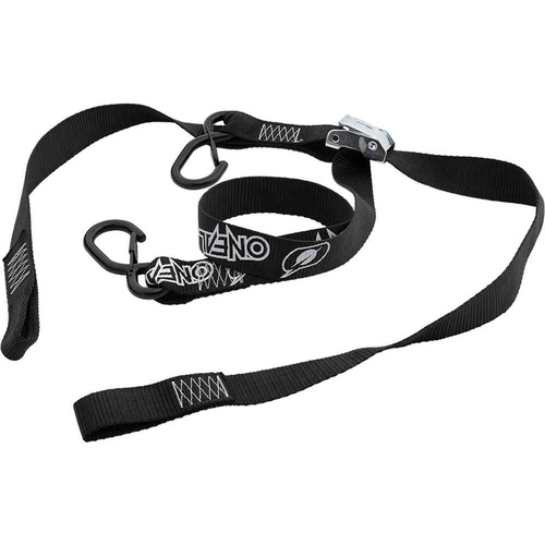 Oneal Tiedowns 1" Inch w/Soft Loop Black/Black