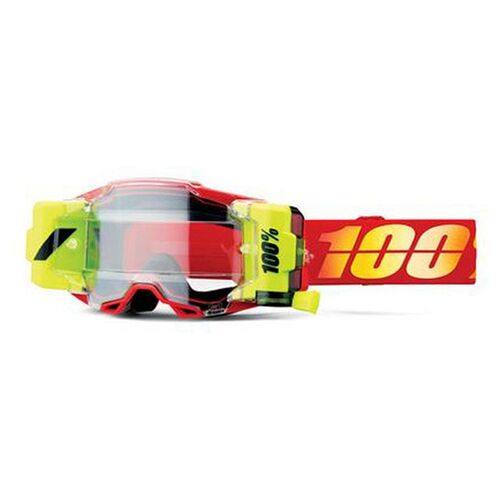 100% Armega Forecast Goggles Nukeltown w/Clear Lens