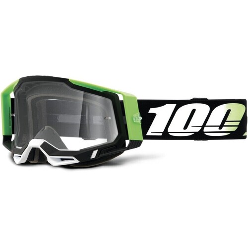 100% Racecraft2 Goggles Kalkuta w/Clear Lens