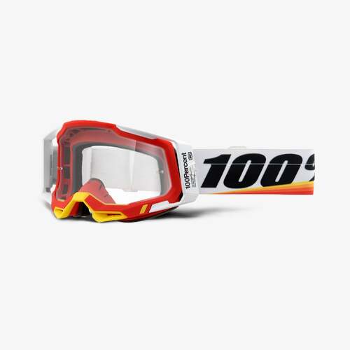 100% Racecraft2 Goggles Arsham w/Clear Lens