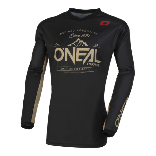 Oneal 2023 Element Dirt V.23 Black/Sand Jersey [Size:SM]