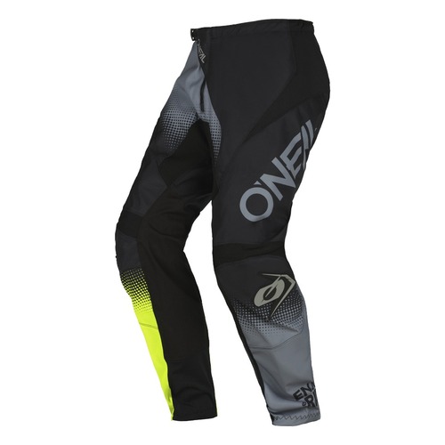 Oneal 2022 Element Racewear V.22 Black/Grey/Neon Yellow Pants [Size:32]