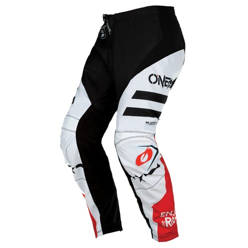 Oneal 2022 Element Squadron V.22 White/Black Pants [Size:34]