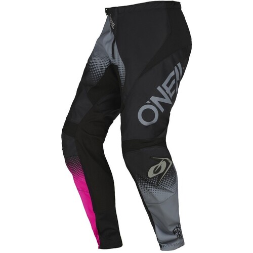 Oneal 2022 Element Racewear V.22 Black/Grey/Pink Womens Pants [Size:28]