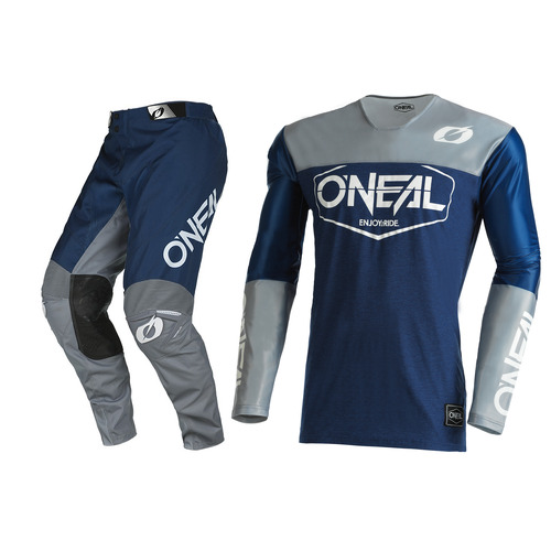 Oneal 2022 Mayhem Hexx V.22 Blue/Grey Gear Set