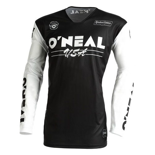 Oneal 2023 Mayhem Bullet V.22 Black/White Jersey [Size:SM]