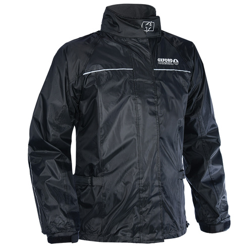 Oxford Rainseal Black Rain Over Jacket [Size:SM]