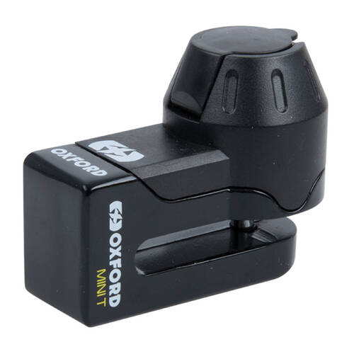 Oxford Mini T Disk Lock Black