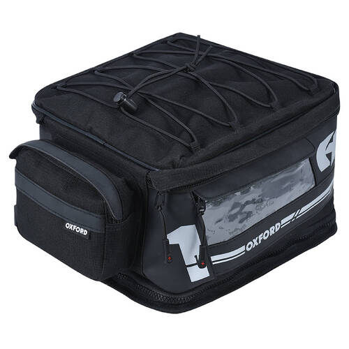 Oxford F1 Tail Pack Small 18L Black w/Zip Base