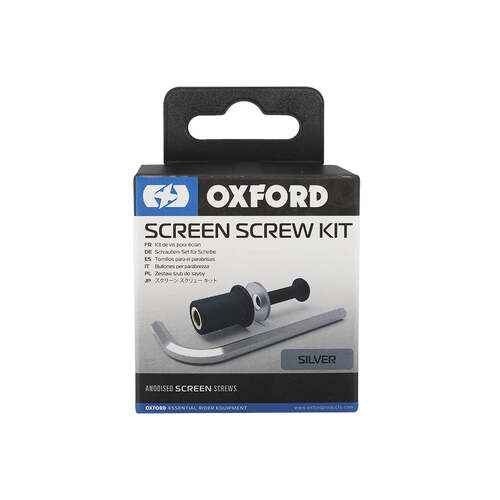 Oxford Screen Screw Silver (Set of 8)