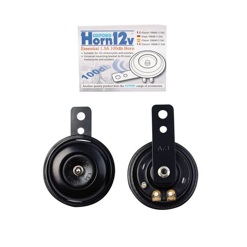 Oxford 12v Horn Black