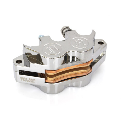 Performance Machine P00522503CH Universal 4 Piston Caliper Chrome