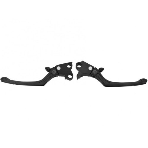 Roland Sands Designs P00624018SMB Adjustable Regulator Lever Set Black Ops for Sportster 14-21