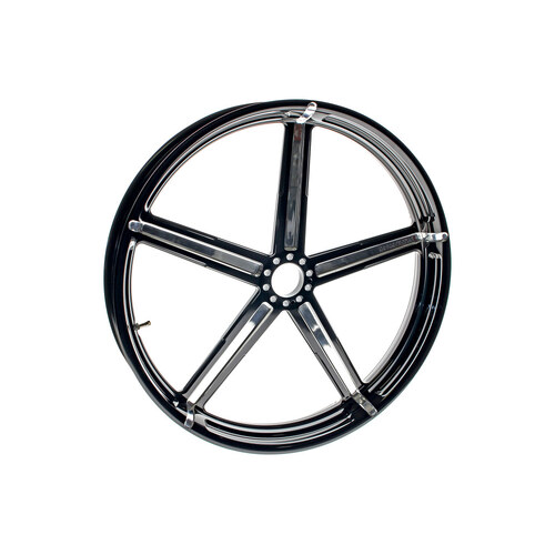 Performance Machine P01571306RFRMBMP 23" x 3.50" Wide Formula Wheel Black Contrast Cut Platinum