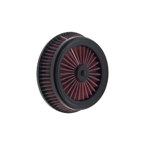 Performance Machine P02060188 Air Filter Element for most Performance Machine & Roland Sands Air Cleaners 45mm Wide