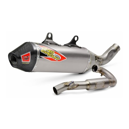 Pro Circuit TI-6 Pro Titanium Exhaust System for KTM 350 SX-F 19-20/350 XC 20-21/Husqvarna FC 350 2019