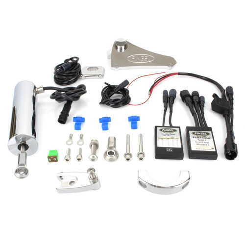 Pingel PE-77704 Electric Shifter Kit for FL Softail 07-17 w/Floorboards