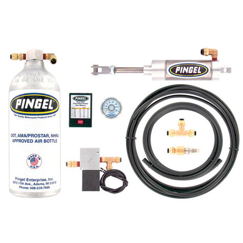 Pingel PE-845 Universal Premium Electric Over Air Shift Kit (Including Adjustable Electronic Kill Module & DOT Air Bottle)