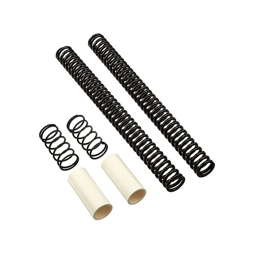 Progressive Suspension PS-10-2002 Fork Spring Lowering Kit for Dyna 06-17/Softail Rocker 08-11 w/49mm Fork Tubes