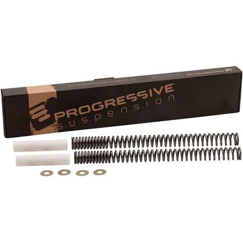 Progressive Suspension PS-11-1536 Heavy Duty 41mm Fork Spring Kit for Softail 84-17/FL 49-13/Dyna Wide Glide 93-05/FXWG 80-86