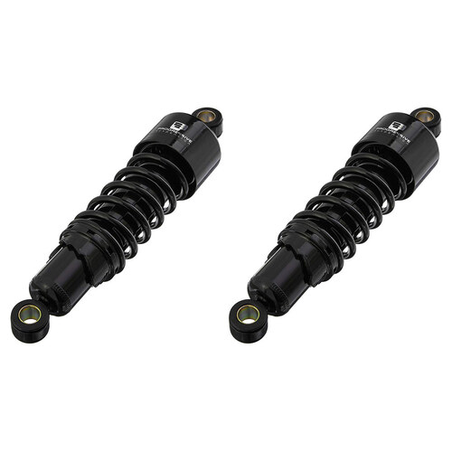 Progressive Suspension PS-412-4062B 412 Series 11" Standard Spring Rate Rear Shock Absorbers Black for Sportster 04-21